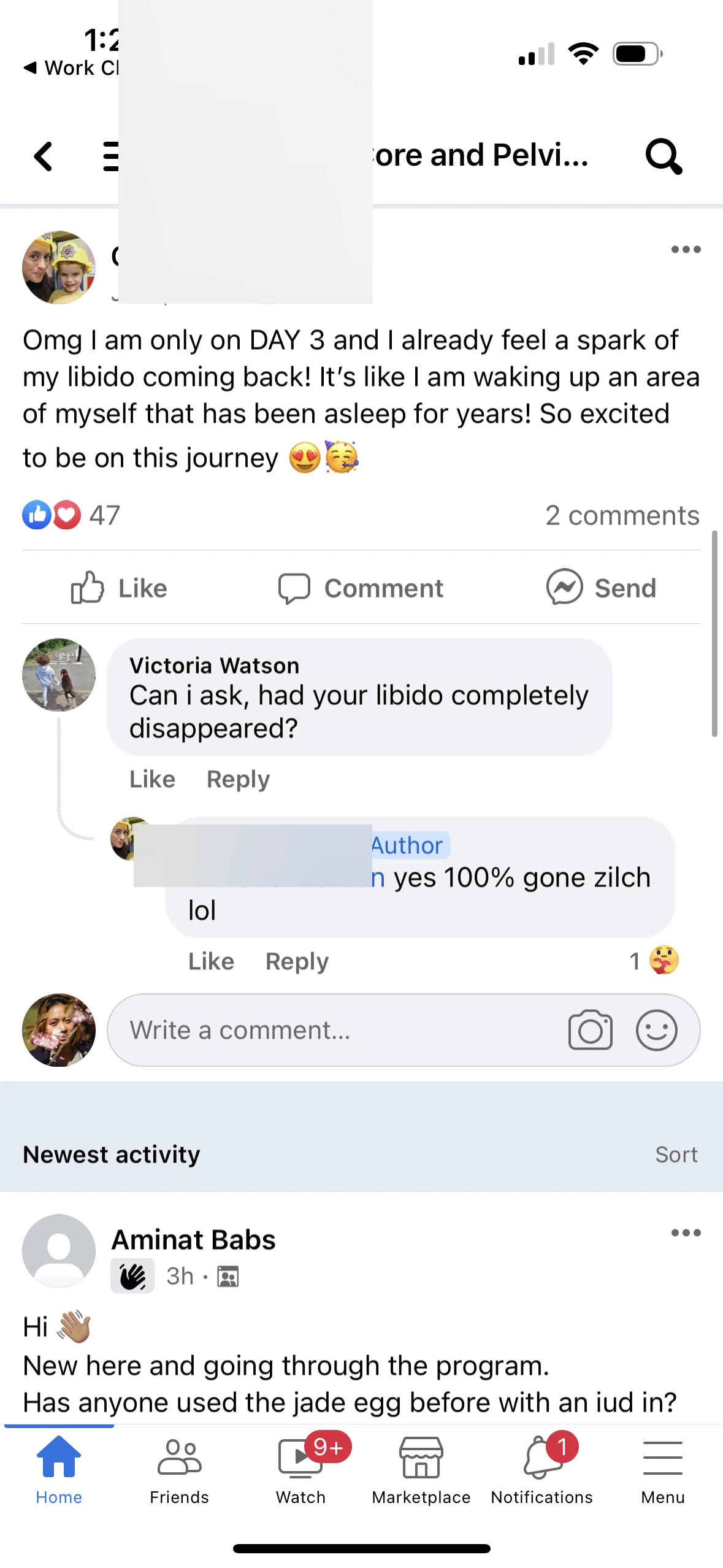 Specific Day 3 timeline with vivid 'libido coming back after years asleep' language — strong emotional sex-recovery proof