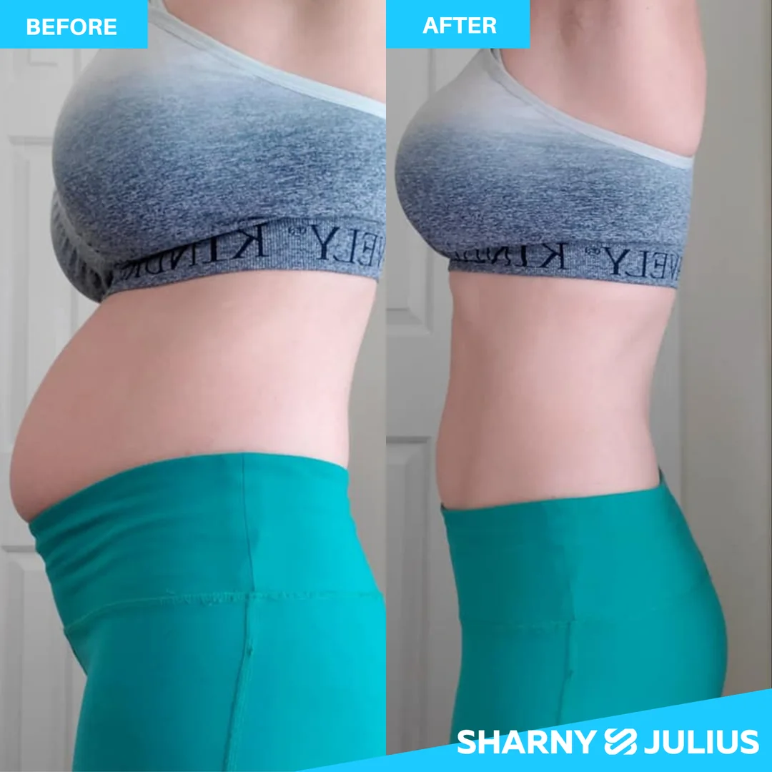 Amanda Mendoza — SCPF before and after transformation