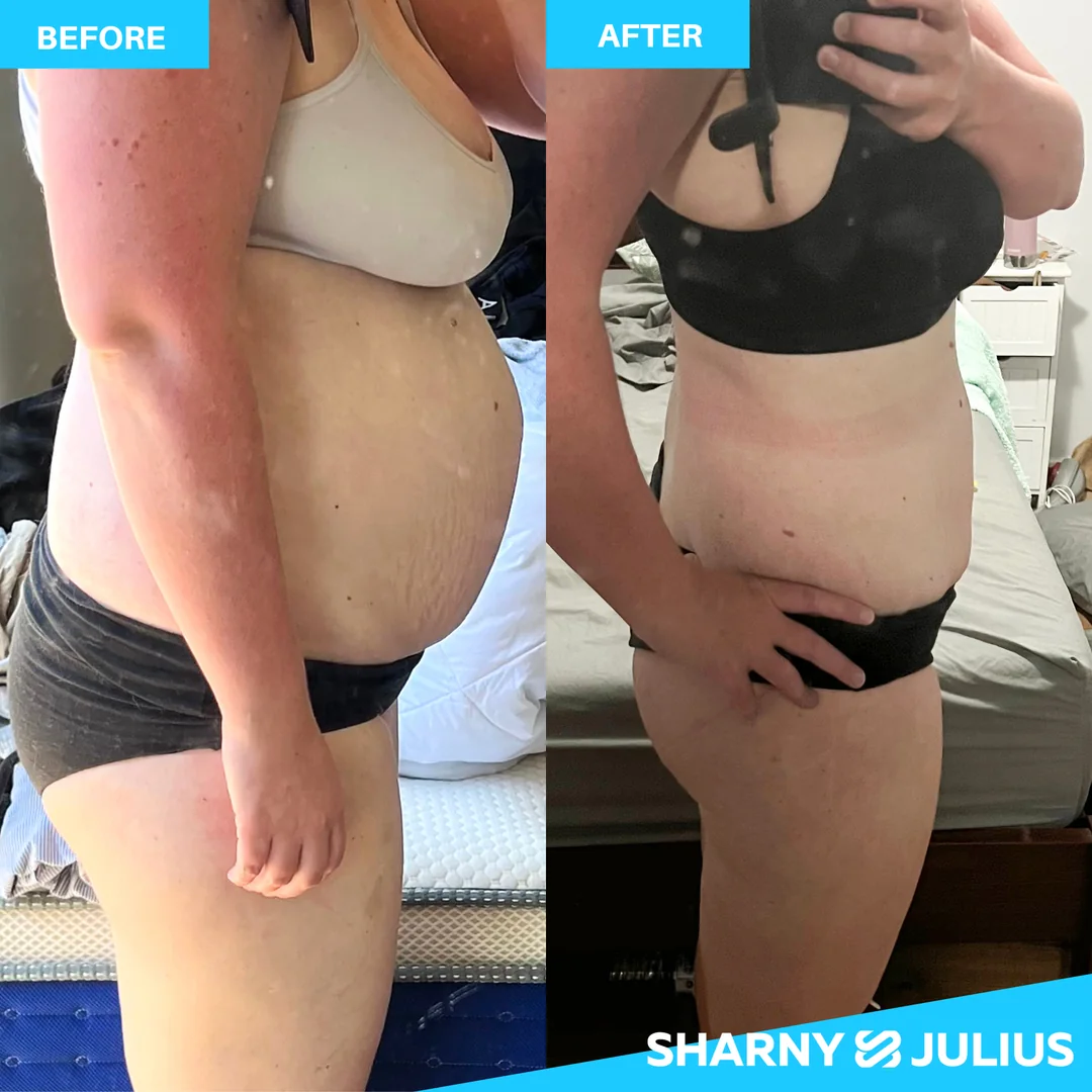 Emma Muir — SCPF before and after transformation