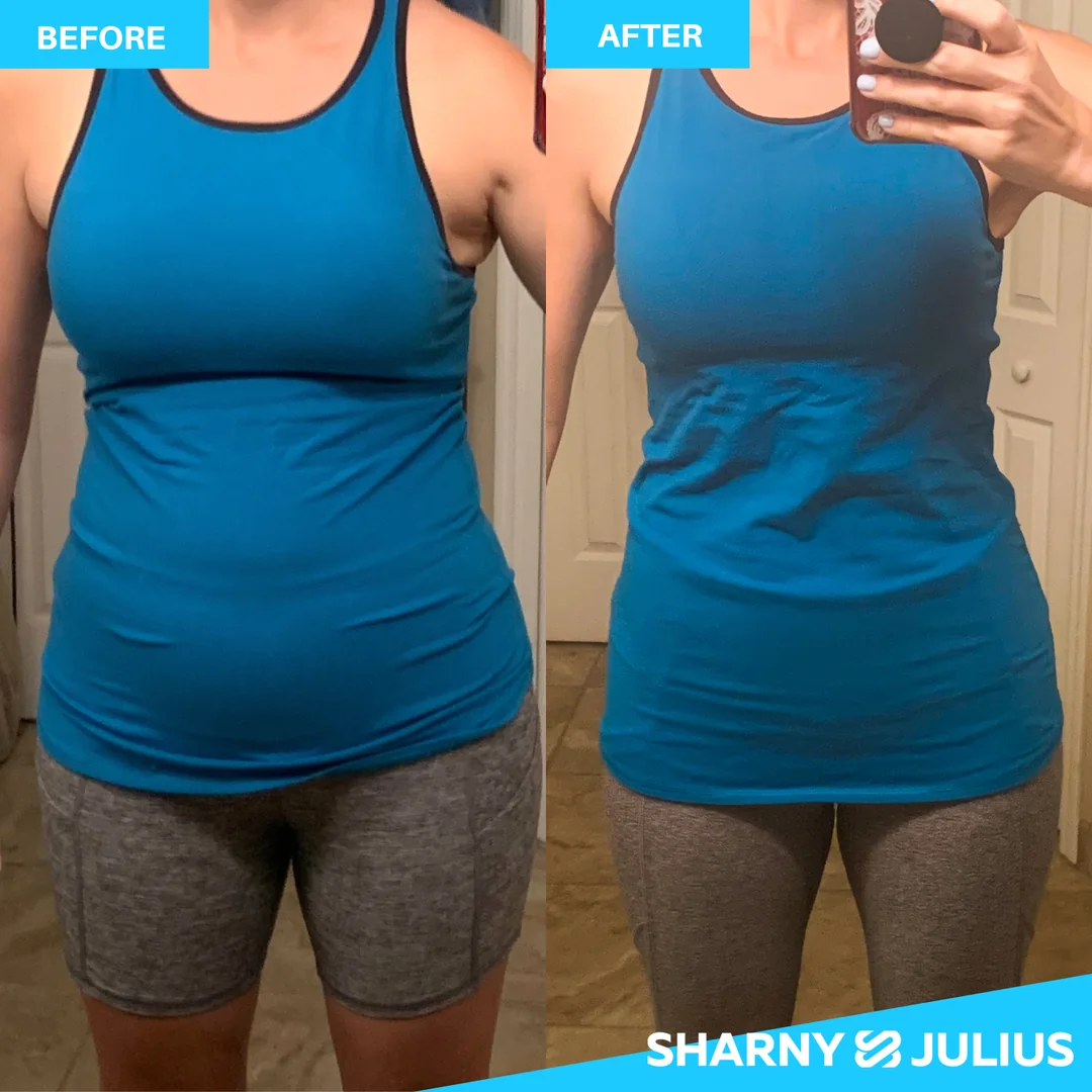 Linda Savage — SCPF before and after transformation