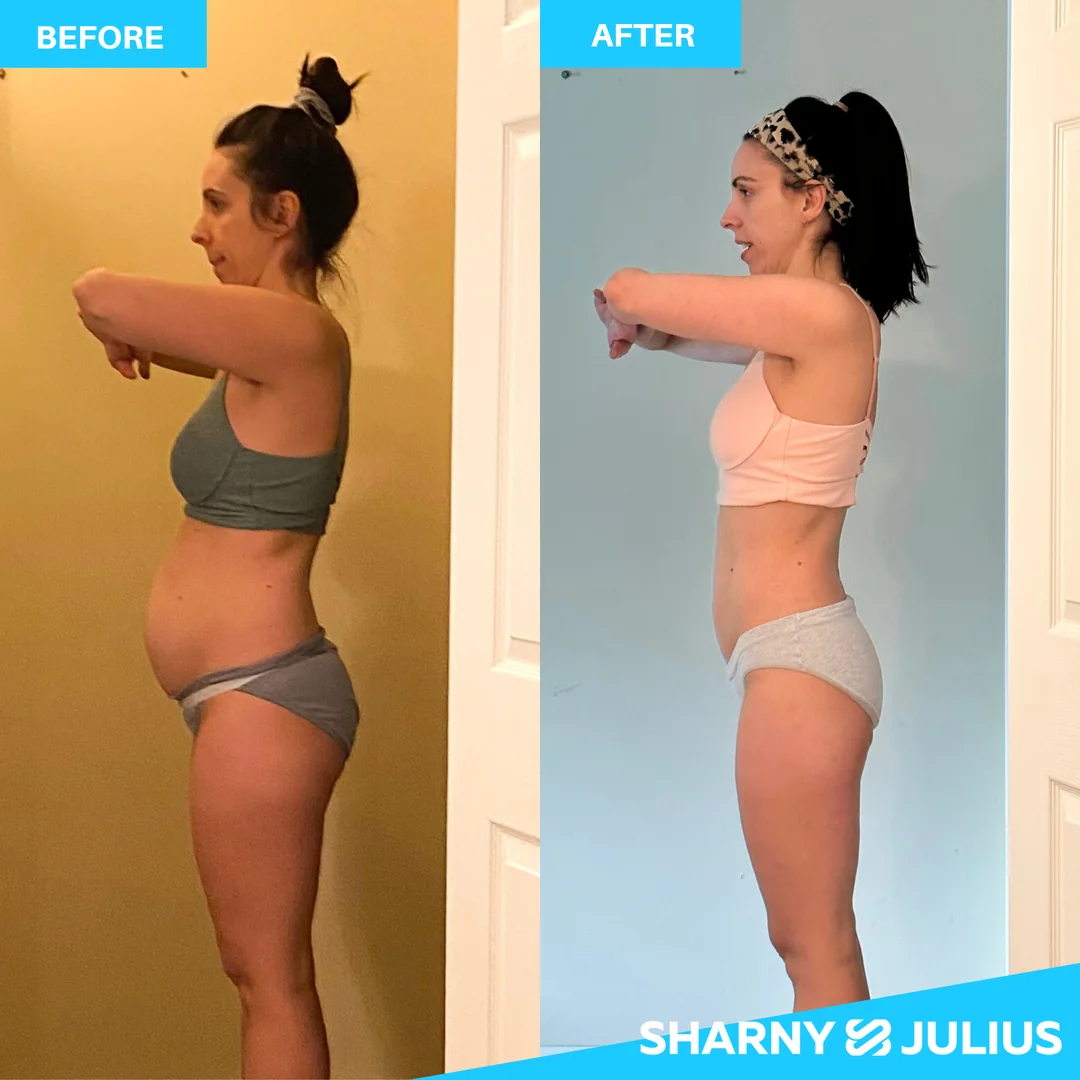 Lindsay Roselli — SCPF before and after transformation