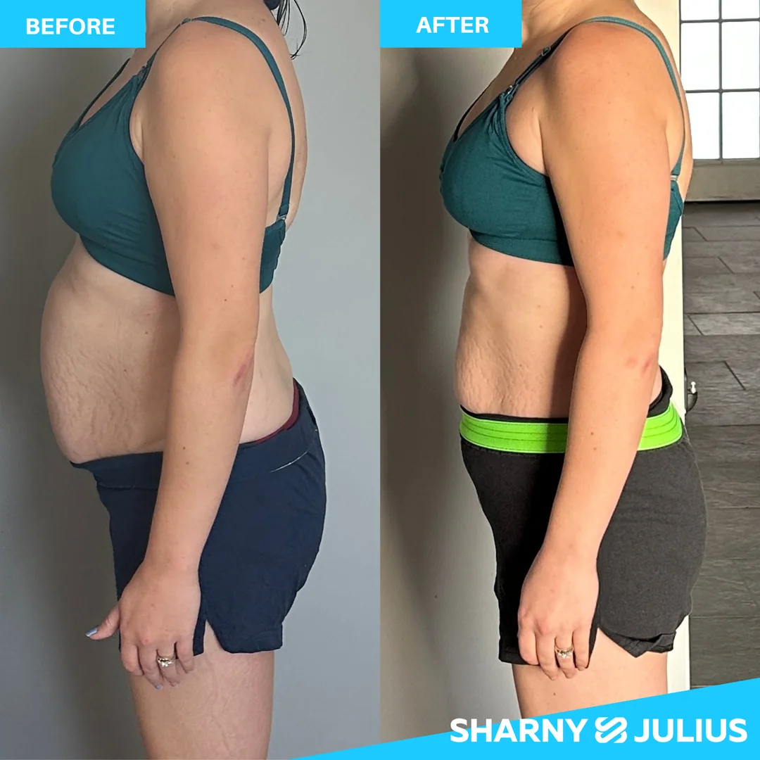 Natasha Hamel — SCPF before and after transformation