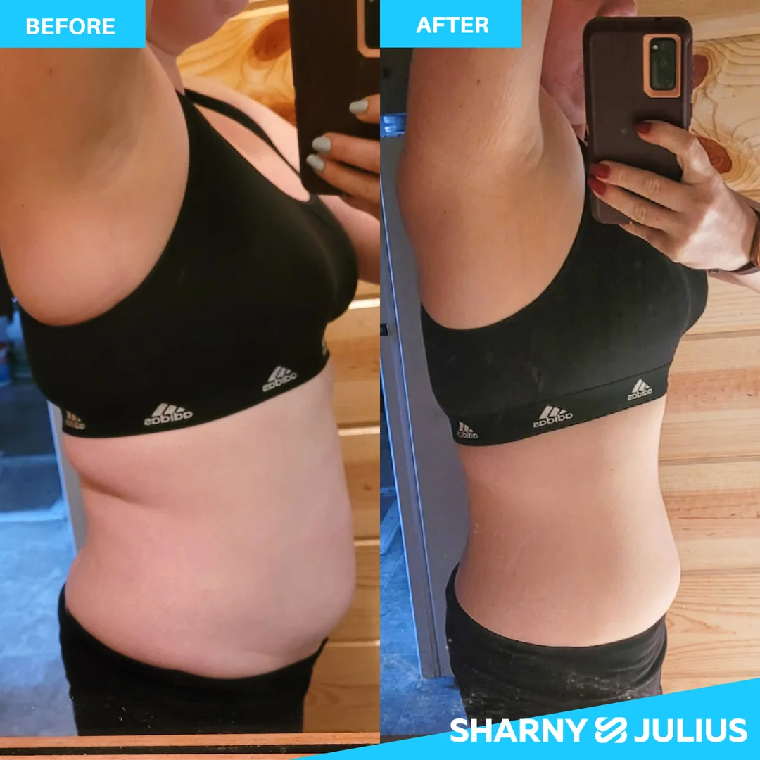 Rachel Millam — SCPF before and after transformation